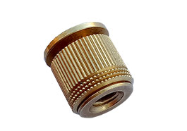 自動(dòng)車床加工-黃銅壓花螺母